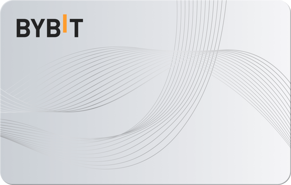 Silver card designs for Bybit Crypto Card
