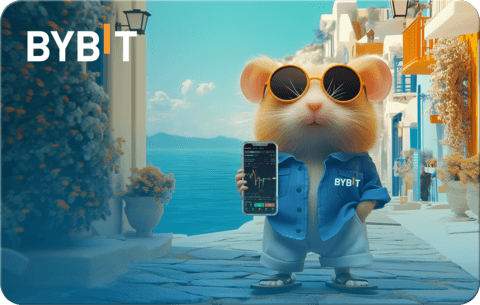 Hamster Kombat card design for Bybit Crypto Card
